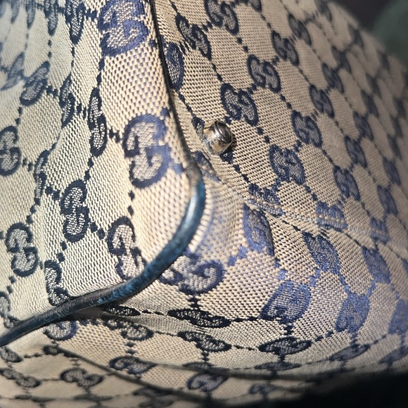 Gucci Web Sherry Line Tote - Picture 10 of 12